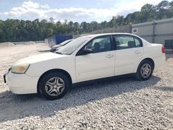 Chevrolet salvage cars for sale: 2007 Chevrolet Malibu LS