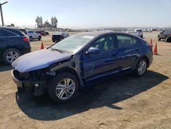 Salvage cars for sale at San Diego, CA auction: 2019 Hyundai Elantra SEL