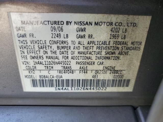 2006 Nissan Altima S