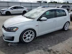 Salvage cars for sale at Fredericksburg, VA auction: 2016 Volkswagen GTI S/SE