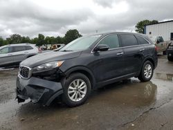 Buy Salvage Cars For Sale now at auction: 2019 KIA Sorento L