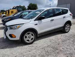 Salvage cars for sale at Apopka, FL auction: 2017 Ford Escape S