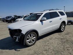 Salvage cars for sale at Antelope, CA auction: 2013 Dodge Durango Crew