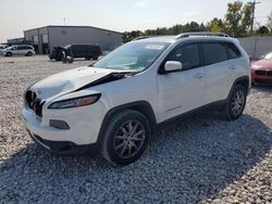 Jeep salvage cars for sale: 2017 Jeep Cherokee Limited