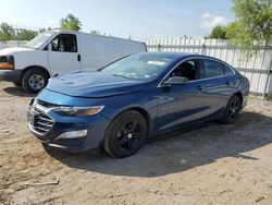 Carros salvage sin ofertas aún a la venta en subasta: 2019 Chevrolet Malibu LS