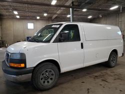 Salvage trucks for sale at Blaine, MN auction: 2010 GMC Savana G1500