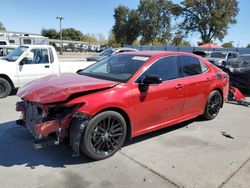 Toyota salvage cars for sale: 2022 Toyota Camry XSE