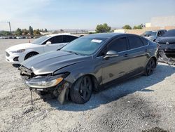 Salvage cars for sale at Mentone, CA auction: 2015 Ford Fusion SE