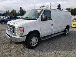 Salvage trucks for sale at Graham, WA auction: 2014 Ford Econoline E250 Van