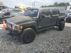 Salvage cars for sale at Barberton, OH auction: 2007 Hummer H3