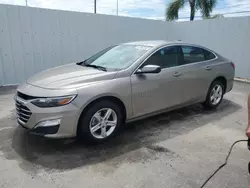 Chevrolet salvage cars for sale: 2024 Chevrolet Malibu LT