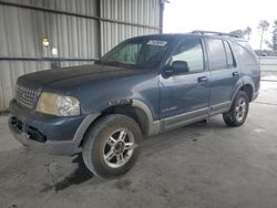 Ford Explorer salvage cars for sale: 2002 Ford Explorer XLT