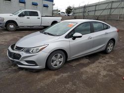 Chevrolet salvage cars for sale: 2017 Chevrolet Cruze LS