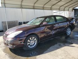 Vehiculos salvage en venta de Copart Fresno, CA: 2003 Lexus ES 300