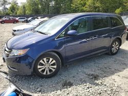 Salvage cars for sale from Copart Waldorf, MD: 2015 Honda Odyssey EXL