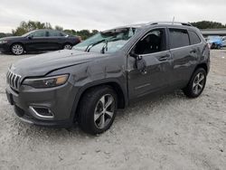 Salvage cars for sale at Wayland, MI auction: 2019 Jeep Cherokee Limited