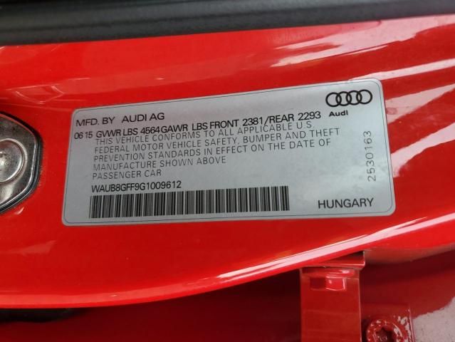 2016 Audi A3 Premium