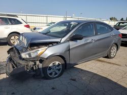 Salvage cars for sale at Dyer, IN auction: 2017 Hyundai Accent SE