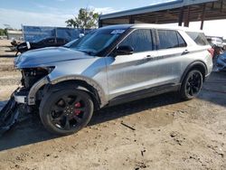 Salvage cars for sale at Riverview, FL auction: 2022 Ford Explorer ST