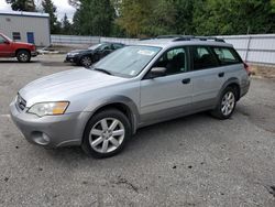 Subaru Legacy Vehiculos salvage en venta: 2006 Subaru Legacy Outback 2.5I