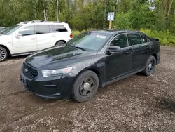 Ford salvage cars for sale: 2017 Ford Taurus Police Interceptor