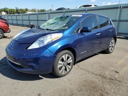 Salvage cars for sale at Pennsburg, PA auction: 2017 Nissan Leaf S