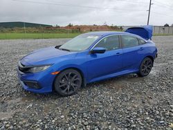 Salvage cars for sale at Tifton, GA auction: 2020 Honda Civic Sport