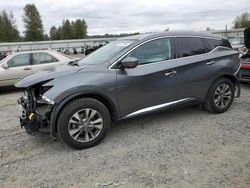 Salvage cars for sale at Arlington, WA auction: 2018 Nissan Murano S