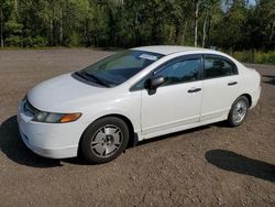 Honda salvage cars for sale: 2008 Honda Civic DX-G