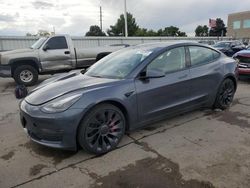 Tesla Vehiculos salvage en venta: 2023 Tesla Model 3