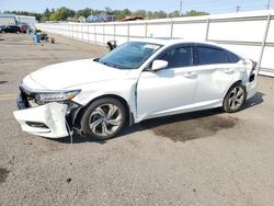 Salvage cars for sale at Pennsburg, PA auction: 2018 Honda Accord EX