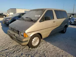 Salvage trucks for sale at Haslet, TX auction: 1991 Ford Aerostar