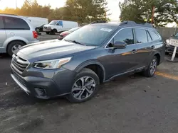 Salvage cars for sale from Copart Denver, CO: 2020 Subaru Outback Limited XT