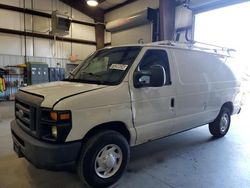 Salvage trucks for sale at Mendon, MA auction: 2013 Ford Econoline E250 Van