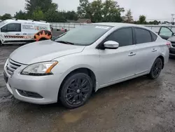 Salvage cars for sale at Finksburg, MD auction: 2015 Nissan Sentra S