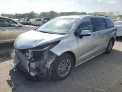 Toyota salvage cars for sale: 2021 Toyota Sienna XLE