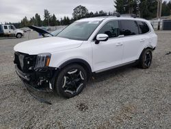 KIA salvage cars for sale: 2024 KIA Telluride EX