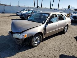 Salvage cars for sale at Van Nuys, CA auction: 2001 Toyota Corolla CE