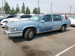 Salvage cars for sale at Rancho Cucamonga, CA auction: 1991 Cadillac Deville