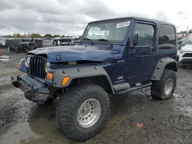 2003 Jeep Wrangler / TJ Sport