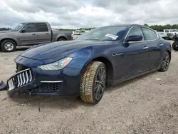 Maserati Ghibli Base salvage cars for sale: 2022 Maserati Ghibli Base