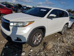 Salvage cars for sale at Riverview, FL auction: 2015 Toyota Highlander LE