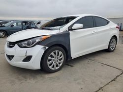 Salvage cars for sale at Grand Prairie, TX auction: 2012 Hyundai Elantra GLS