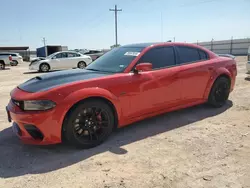 Salvage cars for sale at Andrews, TX auction: 2022 Dodge Charger Scat Pack