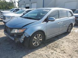 Salvage cars for sale at Savannah, GA auction: 2014 Honda Odyssey Touring