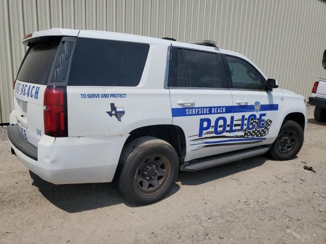 2018 Chevrolet Tahoe Police