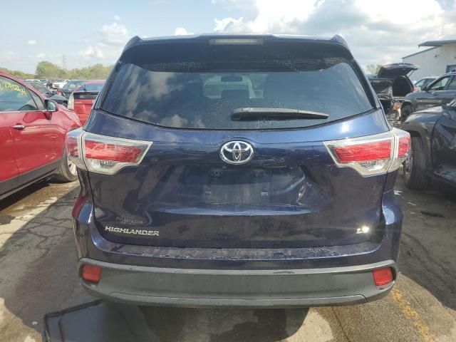 2015 Toyota Highlander LE