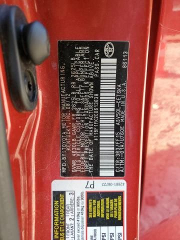 2012 Toyota Camry Base