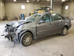 Ford salvage cars for sale: 2007 Ford Focus ZX4