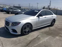 Salvage cars for sale at Sun Valley, CA auction: 2020 Mercedes-Benz E 350